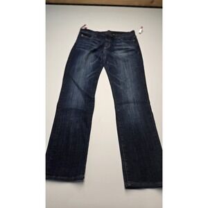 Lucky Brand Women's Sweet Straight Dark Blue Denim Jeans 5Pocket 8/29